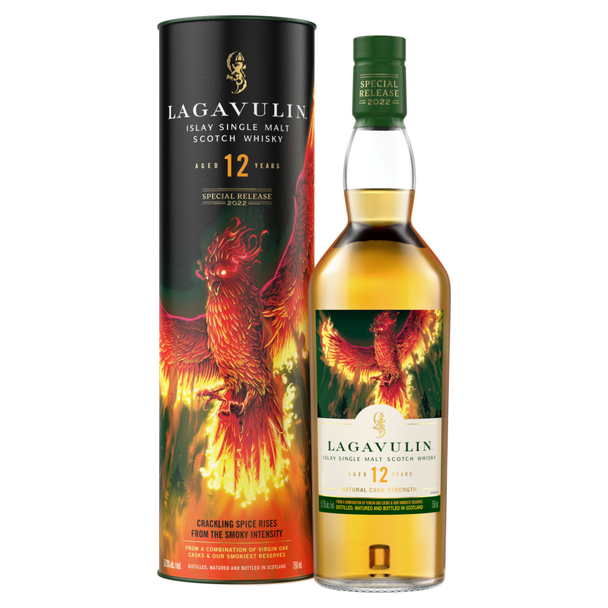 Lagavulin Natural Cask Strength 12 Year 2022 Edition Single Malt Scotch - 750 mL - 750ML - Glass Lagavulin Natural Cask Strength 12 Year 2022 Edition Single Malt Scotch - 750 mL - 750ML - Glass