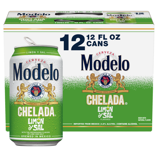 Modelo Especial Chelada Limon Y Sal - 12-PK - Aluminum