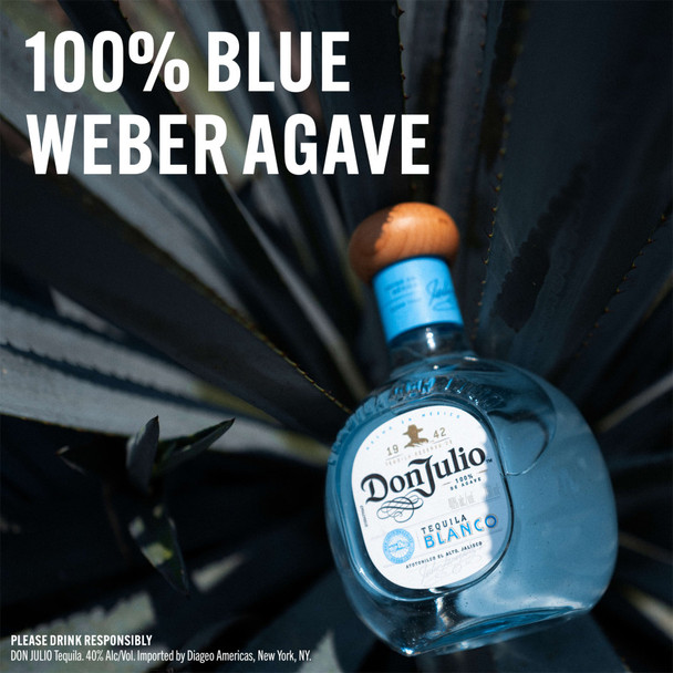 Don Julio Blanco Tequila - 750 mL - 750ML - Glass