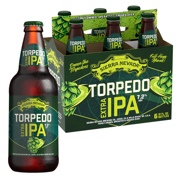 Sierra Nevada Torpedo Extra IPA - 12 Oz - 6-PK - Glass