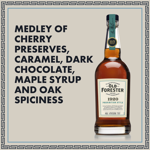 Old Forester 1920 Prohibition Style Bourbon Whisky