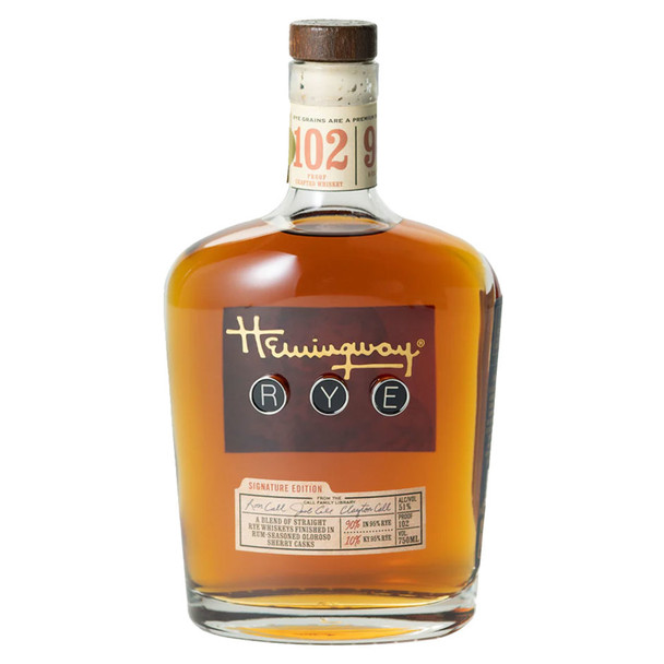 Hemingway Signature Edition Rye Whiskey - 750 mL - 750ML - Glass