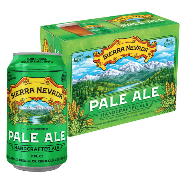 Sierra Nevada Pale Ale - 12 Oz - 12-PK - Aluminum