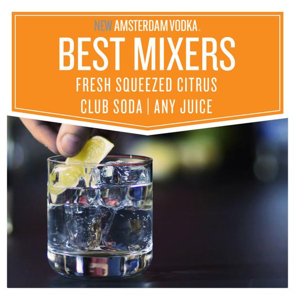 New Amsterdam Peach Vodka - 750 mL - 750ML - Glass