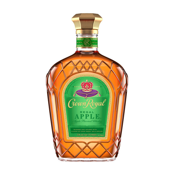 Crown Royal Regal Apple Flavored Whisky - 750 mL - 750ML - Glass