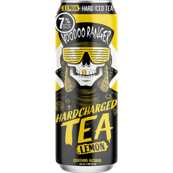 New Belgium VooDoo Hardcharged Tea Lemon - 24 Oz - 24OZ - Aluminum