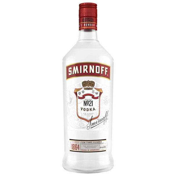 Smirnoff Vodka - 1.75 L - 1.75L - Glass