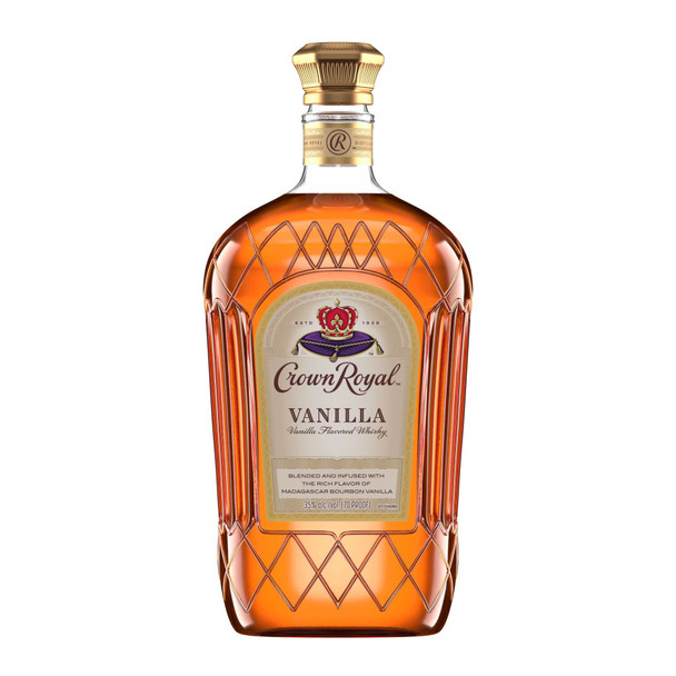 Crown Royal Vanilla Flavored Whisky - 1.75 L - 1.75L - Glass