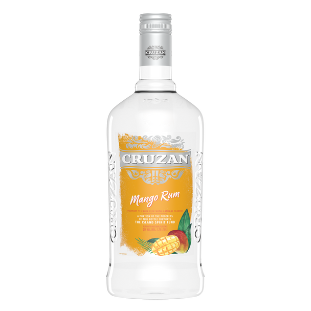 Cruzan Mango Rum - 1.75 L - 1.75L - Glass