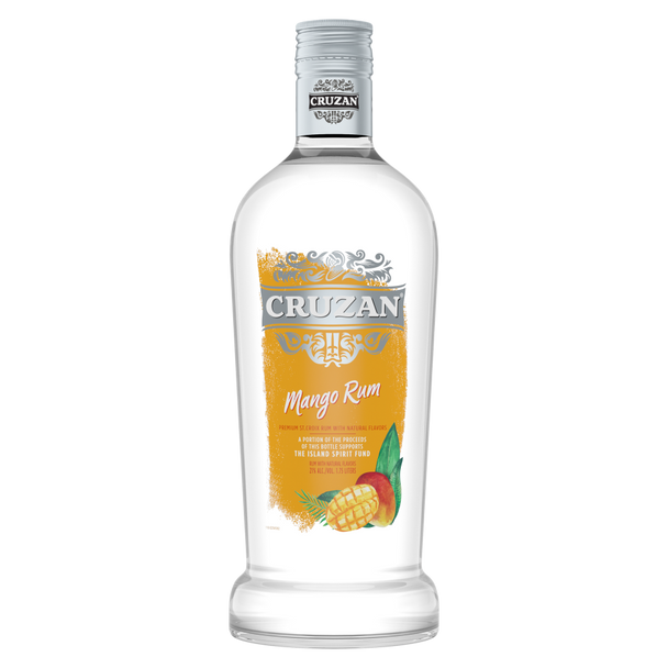Cruzan Mango Rum - 1.75 L - 1.75L - Glass