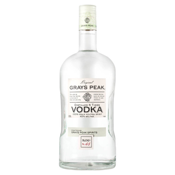 Grays Peak Small Batch Vodka - 1.75 L - 1.75L - Glass