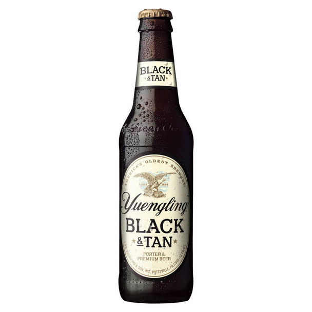 Yuengling Black & Tan - 12 Oz - 6-PK - Glass