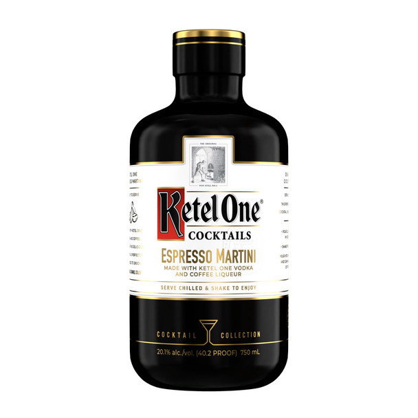 Ketel One Cocktail Espresso Martini - 750 mL - 750ML - Glass