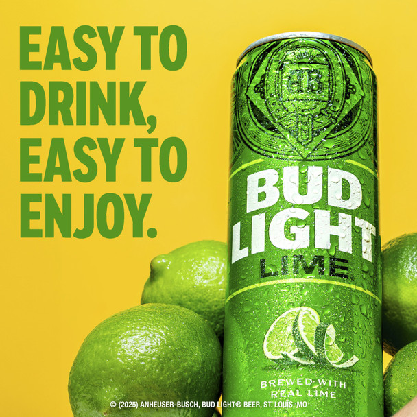 Bud Light Lime - 12 Oz - 12-PK - Glass