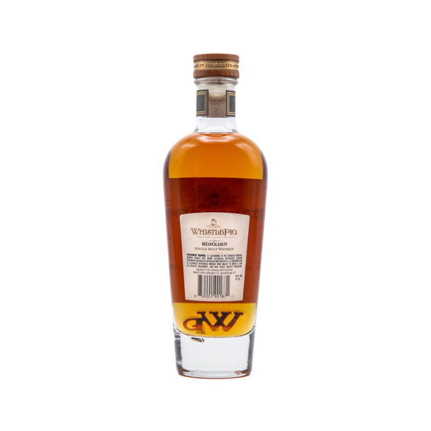WhistlePig Beholden 21 Year Single Malt Whiskey - 750 mL - 750ML - Glass