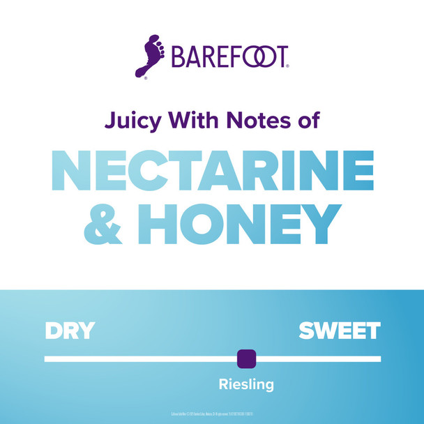 Barefoot Riesling - 1.5 L - 1.5L - Glass