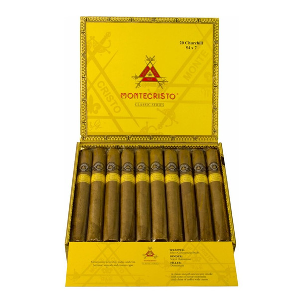 Montecristo Classic Series Churchill - Box