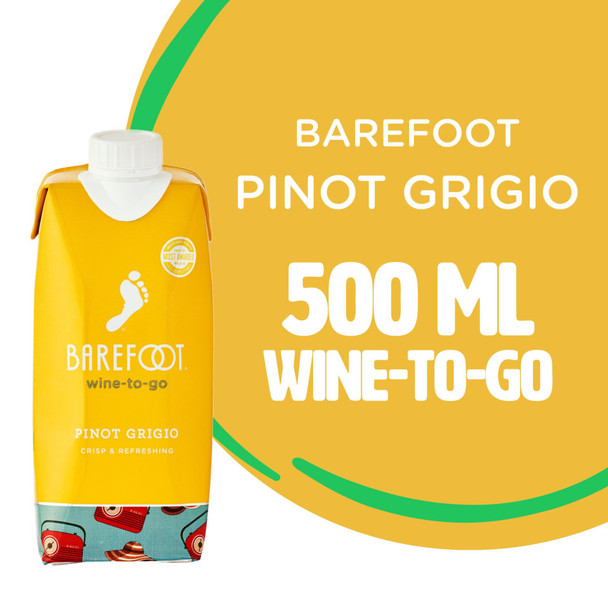 Barefoot Pinot Grigio - 500 mL - 500ML