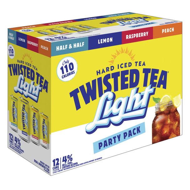 Twisted Tea Light Variety - 12-PK - Aluminum