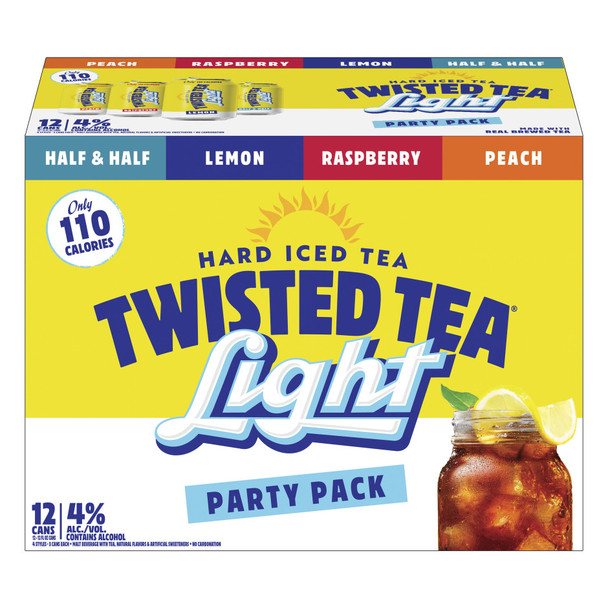 Twisted Tea Light Variety - 12-PK - Aluminum