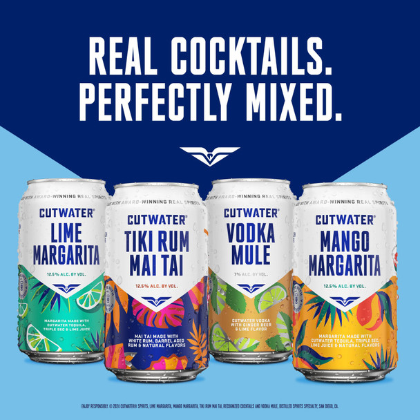 Cutwater Spicy Bloody Mary - 16 Oz - 4-PK - Aluminum
