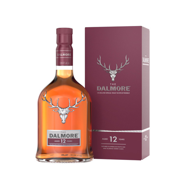 The Dalmore Malt 12 Year Scotch - 750 mL - 750ML - Glass