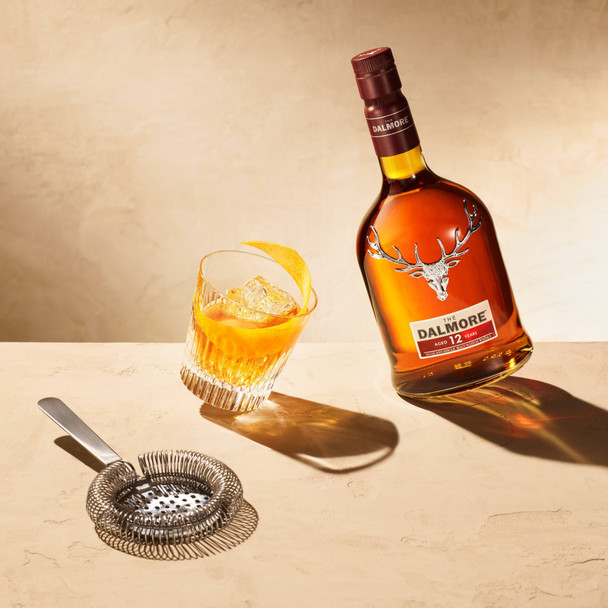 The Dalmore Malt 12 Year Scotch - 750 mL - 750ML - Glass