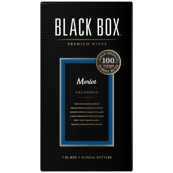 Black Box Sonoma Merlot - 3.0 L - 3.0L - Cardboard