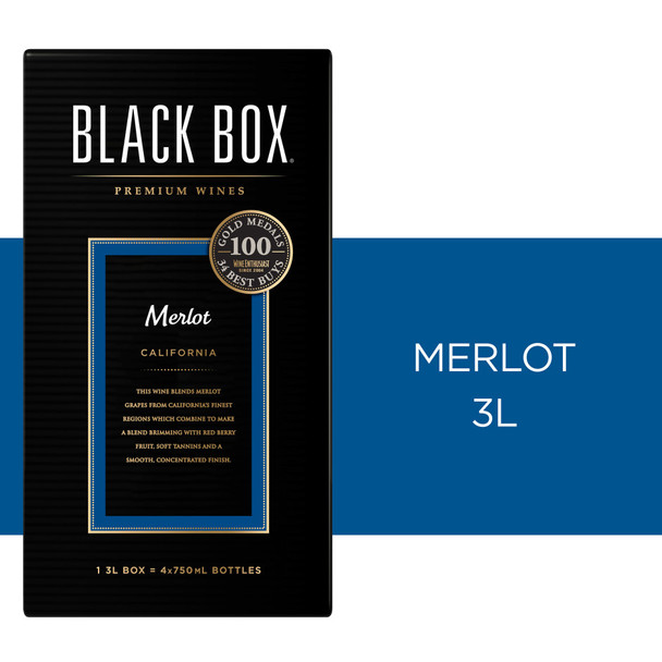 Black Box Sonoma Merlot - 3.0 L - 3.0L - Cardboard
