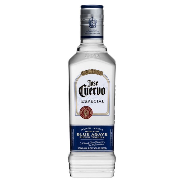 Jose Cuervo Especial Silver Tequila - 375 mL - 375ML - Glass