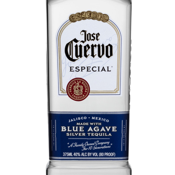 Jose Cuervo Especial Silver Tequila - 375 mL - 375ML - Glass