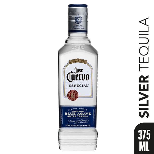 Jose Cuervo Especial Silver Tequila - 375 mL - 375ML - Glass