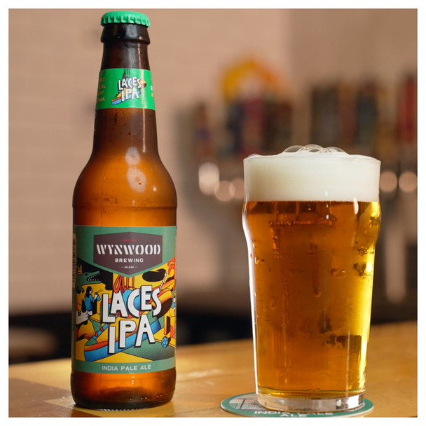 Wynwood Laces IPA - 12 Oz - 6-PK - Glass