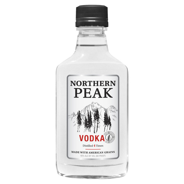 Northern Peak Vodka - 200 mL - 200ML - Plastic