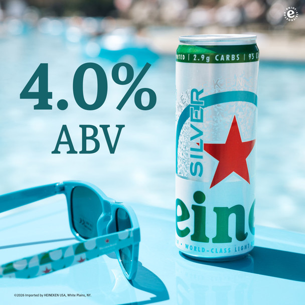Heineken Silver - 12 Oz - 12-PK - Aluminum