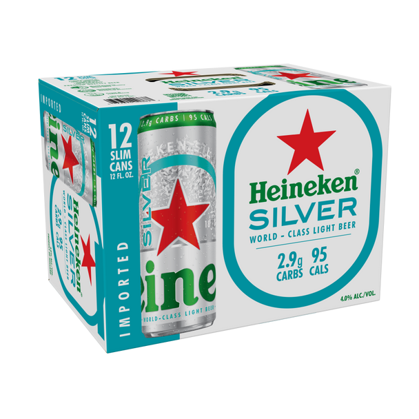 Heineken Silver - 12 Oz - 12-PK - Aluminum