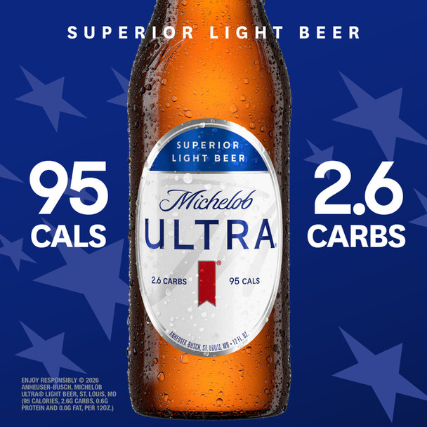 Michelob Ultra - 16 Oz - 12-PK - Aluminum