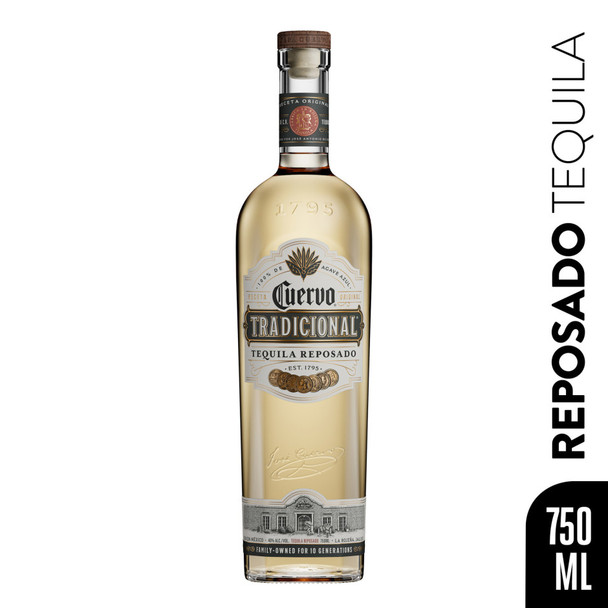 Jose Cuervo Tradicional Reposado Tequila - 750 mL - 750ML - Glass