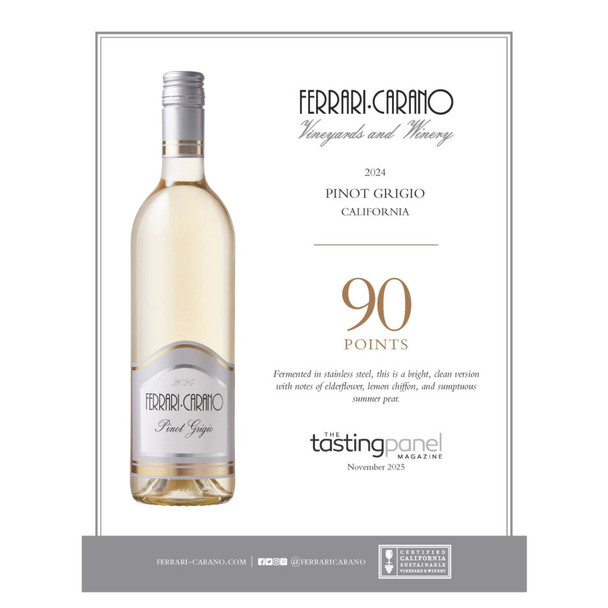 Ferrari-Carano Pinot Grigio - 750 mL - 750ML - Glass
