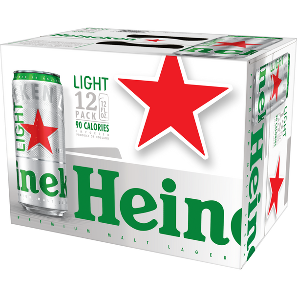 Heineken Light - 12 Oz - 12-PK - Aluminum