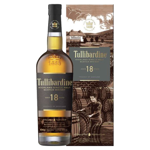 Tullibardine 18 Year Highland Single Malt Scotch