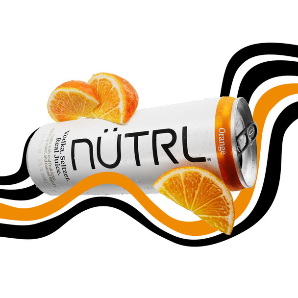 NUTRL Orange Vodka Soda - 4-PK - Aluminum