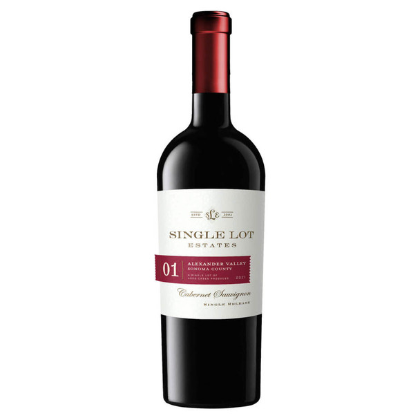 Single Lot Estates 01 Cabernet Sauvignon - 750 mL - 750ML - Glass