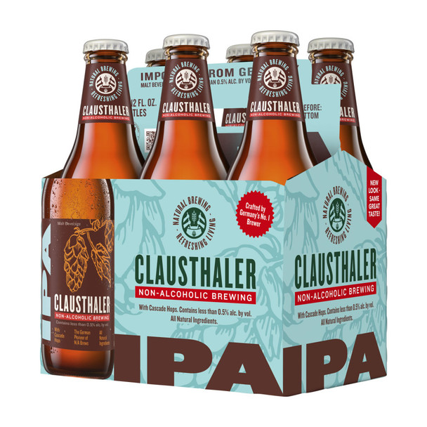 Clausthaler IPA Non-Alcoholic Beer - 12 Oz - 6-PK - Glass