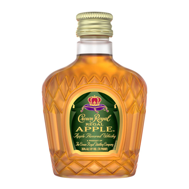 Crown Royal Regal Apple Flavored Whisky - 50 mL - 50ML - Glass