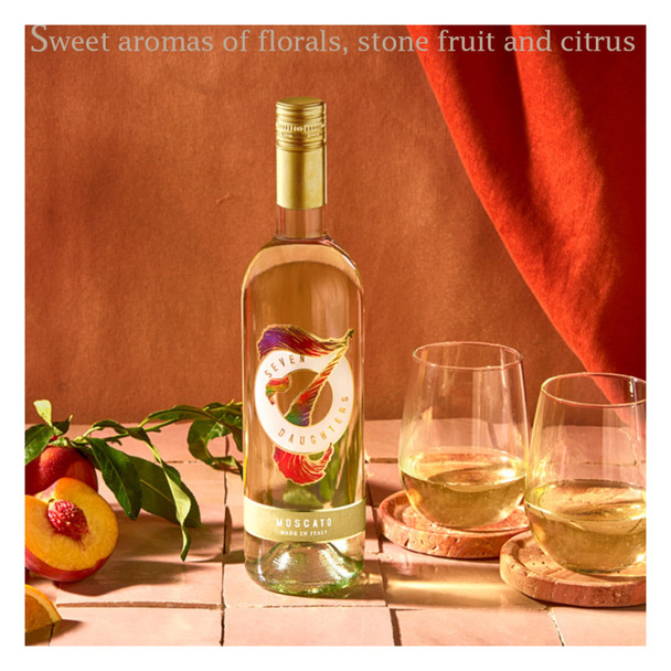 Seven Daughters Moscato - 750 mL - 750ML - Glass