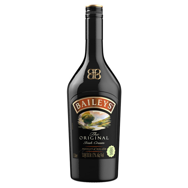 Baileys Original Irish Cream Liqueur - 1.0 L - 1.0L - Glass Baileys Original Irish Cream Liqueur - 1.0 L - 1.0L - Glass