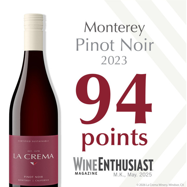 La Crema Monterey Pinot Noir - 750 mL - 750ML - Glass