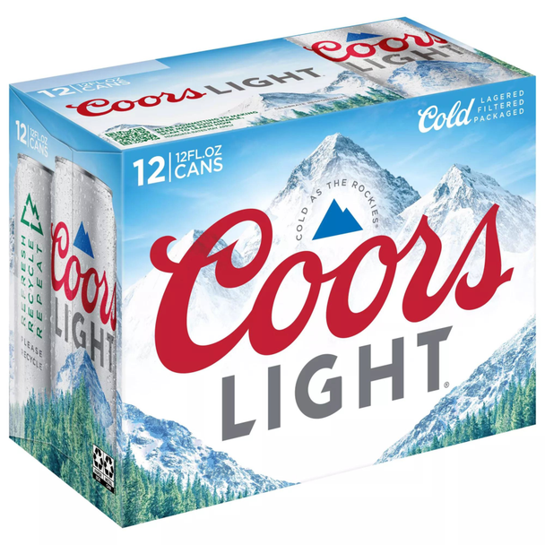 Coors Light - 12 Oz - 12-PK - Aluminum