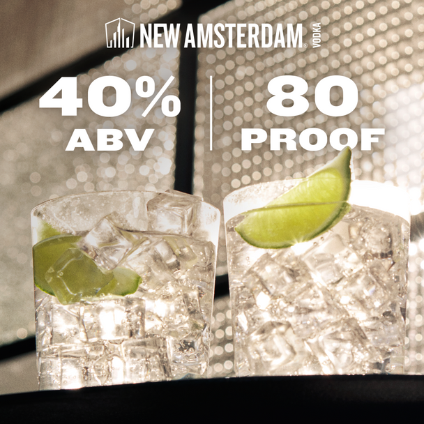 New Amsterdam Vodka - 50 mL - 50ML - Glass